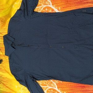 Perry Ellis Men's Dress Shirt, Used, Size M Slim Fit